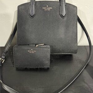 Kate Spade Black Women's Bag Set